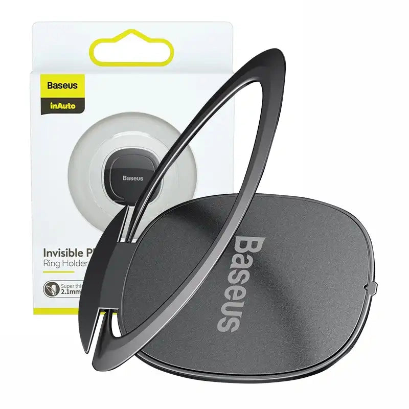 Baseus Ring Holder Κινητού Invisible Ultra Thin (Γκρι)