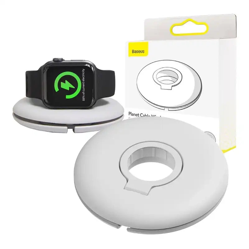 Baseus Βάση Στήριξης & Οργάνωσης για Φορτιστή AppleWatch (Λευκό)
