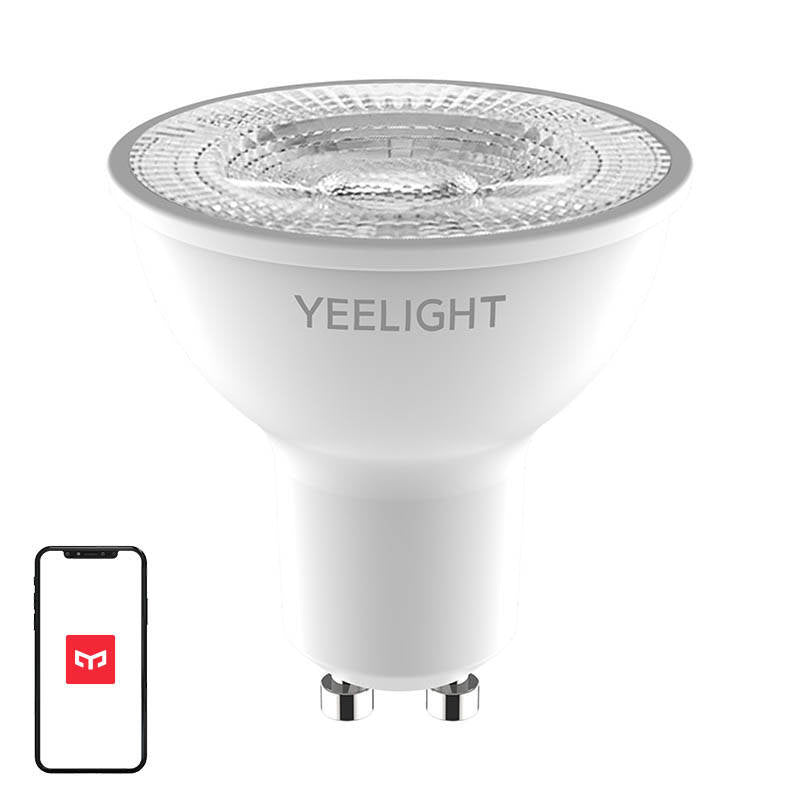 Yeelight Έξυπνη Λάμπα W1 GU10 Dimmable 4τμχ (Θερμό Λευκό)