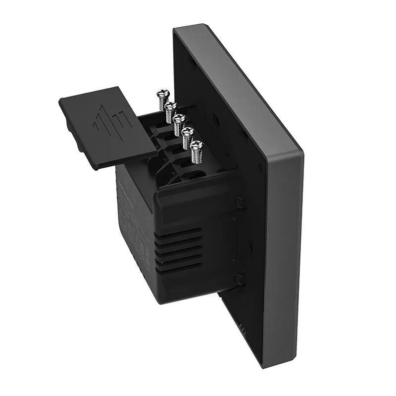 Sonoff Διακόπτης Τοίχου Χωνευτός Smart Scene NSPanel (Μαύρο)