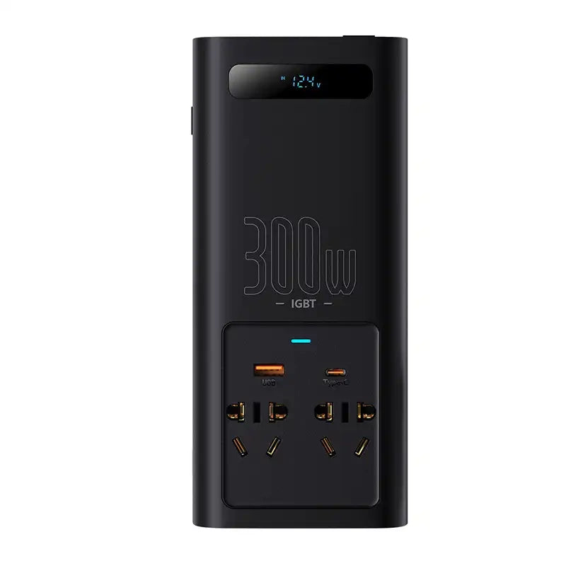 Baseus Inverter Αυτοκινήτου 300W (220V CN/EU) (Μαύρο)