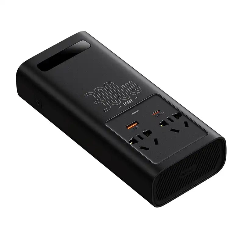 Baseus Inverter Αυτοκινήτου 300W (220V CN/EU) (Μαύρο)