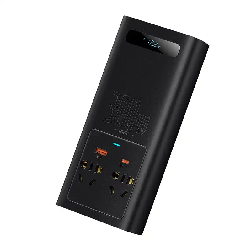 Baseus Inverter Αυτοκινήτου 300W (220V CN/EU) (Μαύρο)