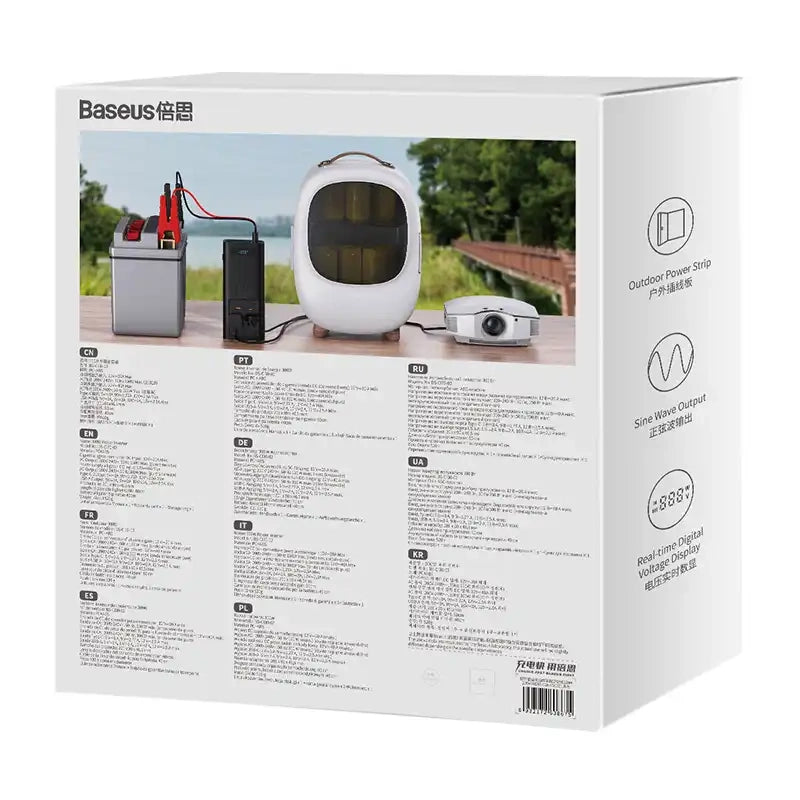 Baseus Inverter Αυτοκινήτου 300W (220V CN/EU) (Μαύρο)