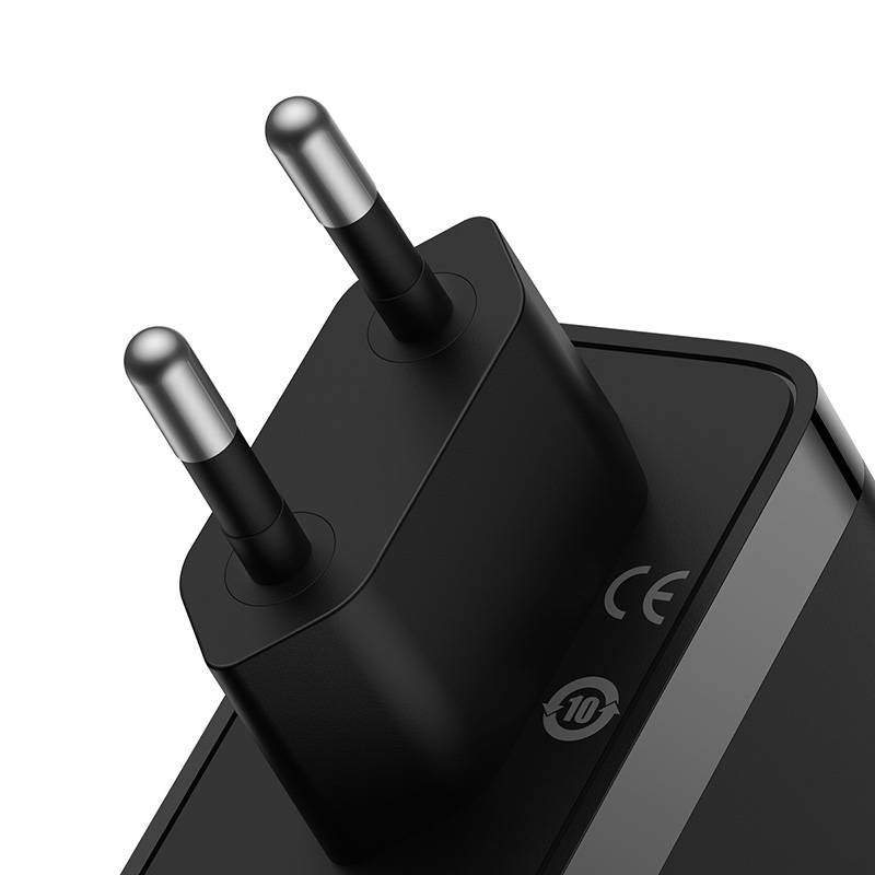 Baseus Φορτιστής GaN5 Pro 2xUSB-C + USB 140W (Μαύρο)