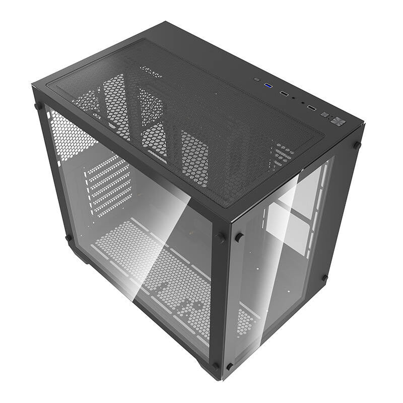 Darkflash Κουτί Υπολογιστή C285 (Μαύρο)