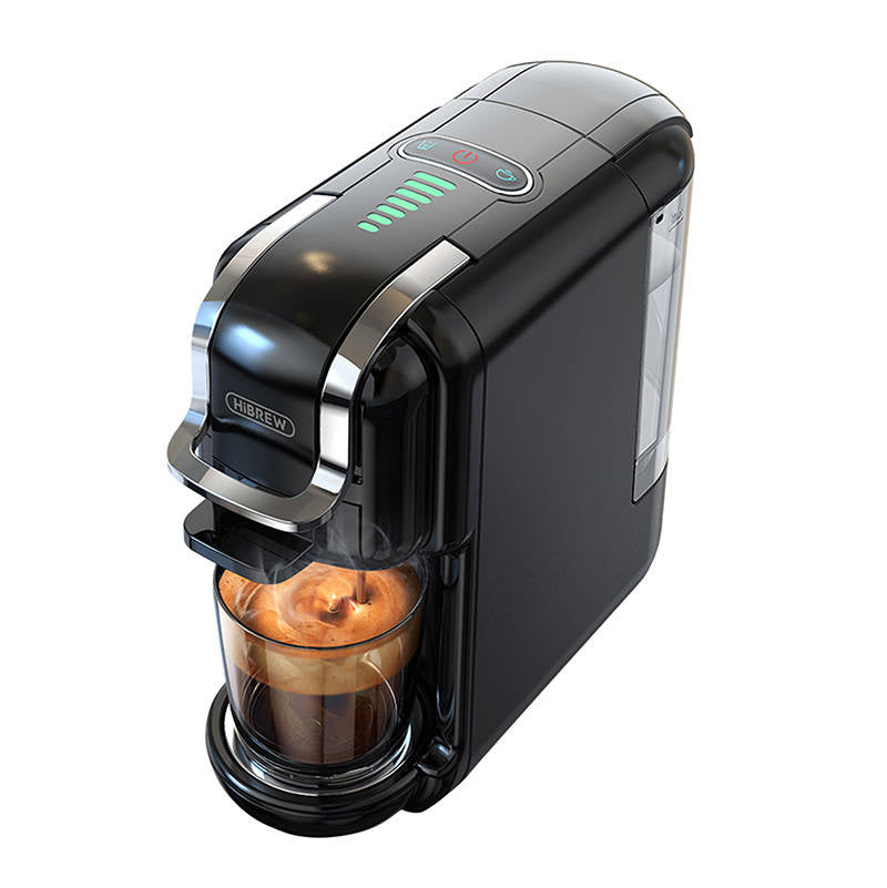 HiBREW Καφετιέρα για Κάψουλες H2B 5σε1 19bar (Μαύρο)