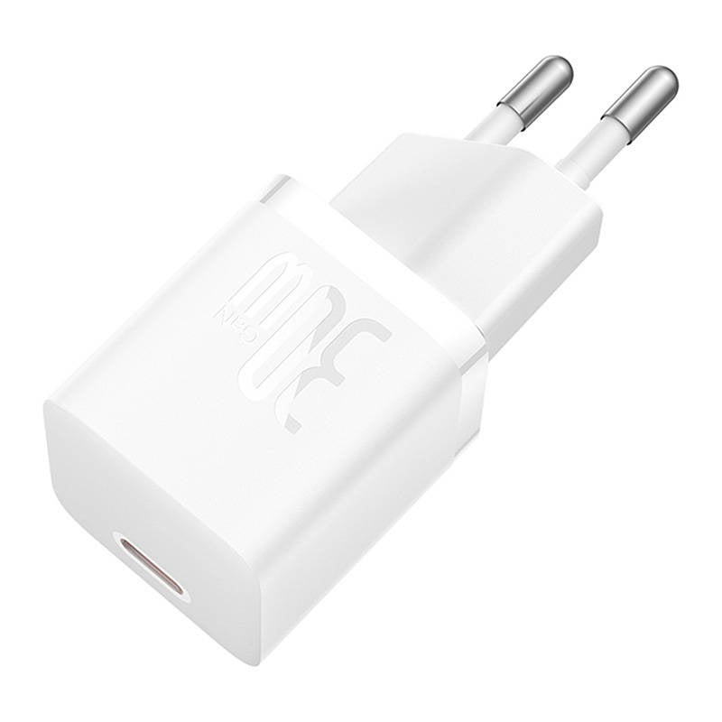 Baseus Mini Φορτιστής GaN5 30W (Λευκό)