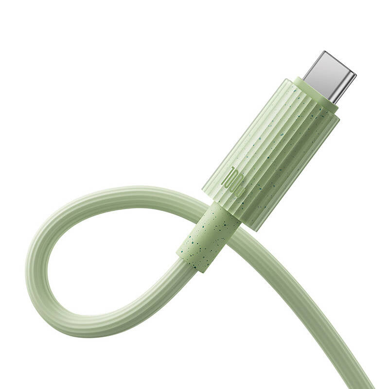Baseus Καλώδιο Γρήγορης Φόρτισης USBσεUSB-C Habitat Series 100W, 1m (Πράσινο)