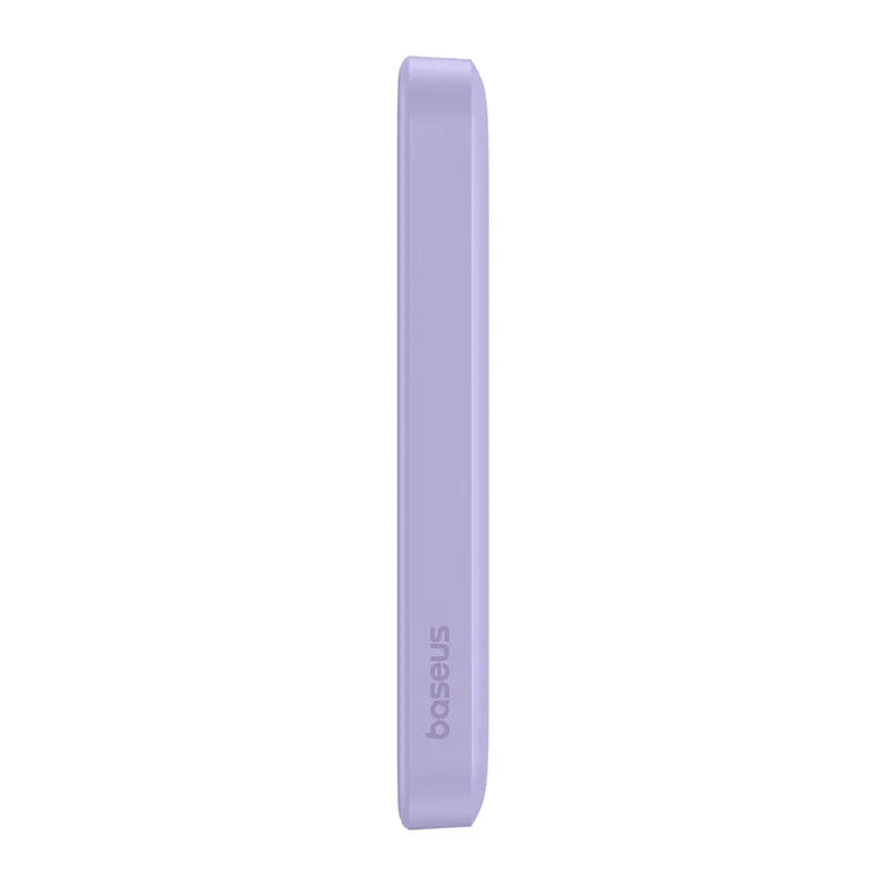 Baseus Powerbank Magnetic Mini 5000mAh, USB-C 20W (Λιλά)