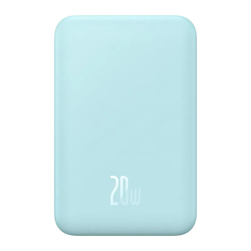 Baseus Powerbank Magnetic Mini 5000mAh, USB-C 20W (Γαλάζιο)