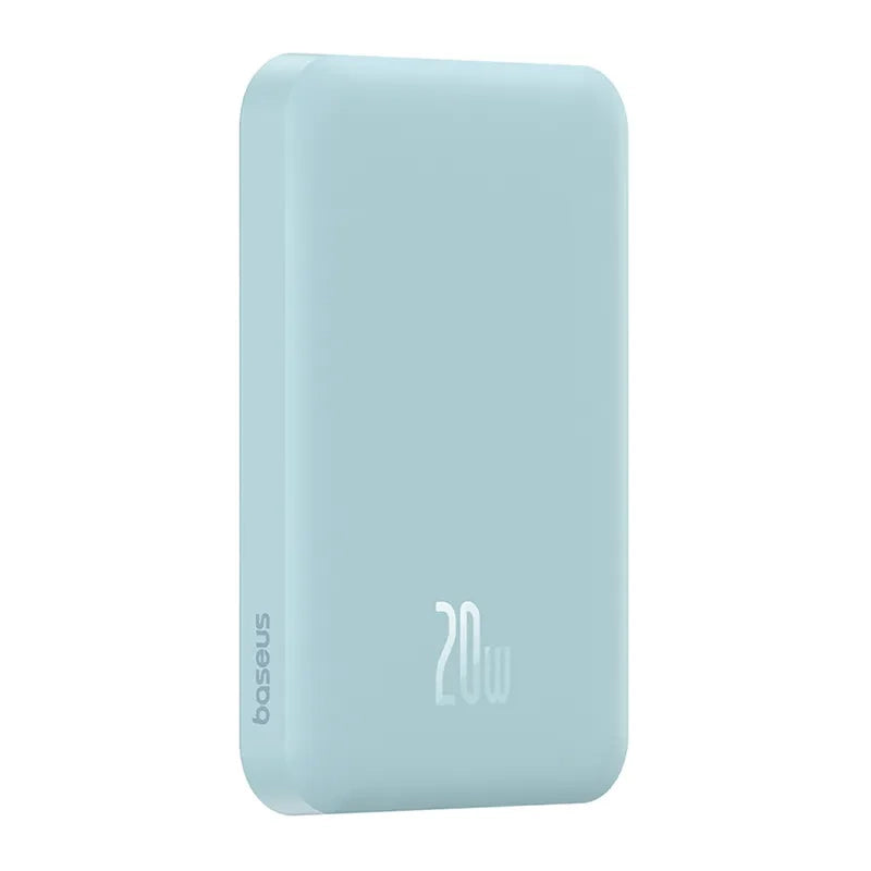 Baseus Powerbank Magnetic Mini 5000mAh, USB-C 20W (Γαλάζιο)