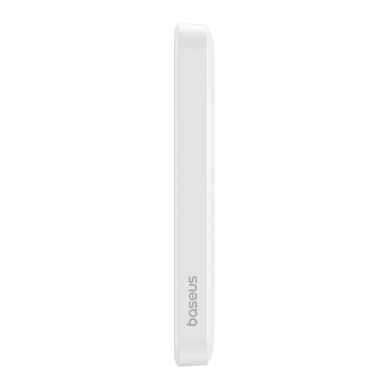 Baseus Powerbank Magnetic Mini 5000mAh, USB-C 20W (Λευκό)