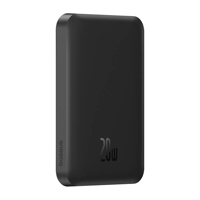 Baseus Powerbank Magnetic Mini 5000mAh, USB-C 20W (Μαύρο)