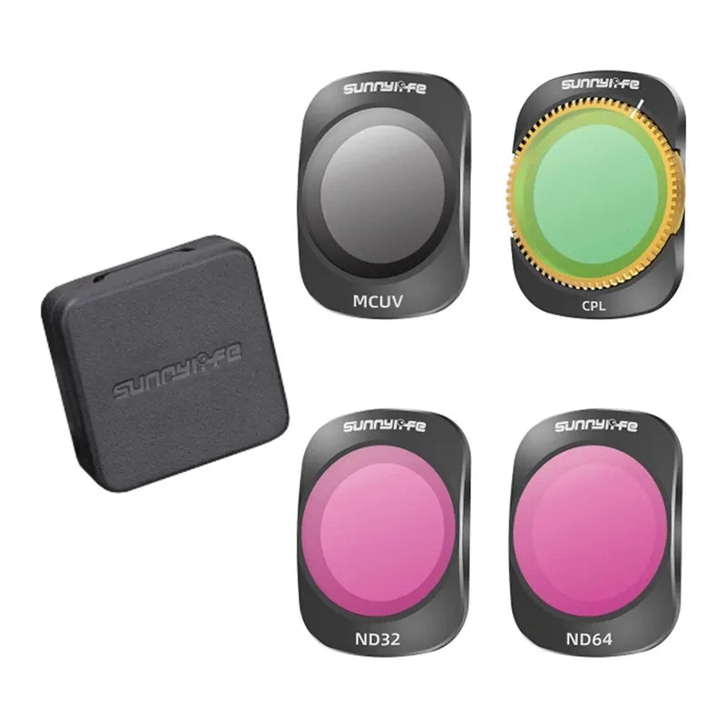 4 filters MCUV CPL ND32/64 Sunnylife for Pocket 3