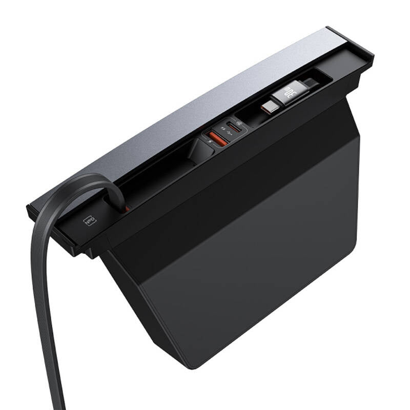 Baseus Hub T-Space με Καλώδια USB-C σε USB-C για Αυτοκίνητα Tesla (Μαύρο)