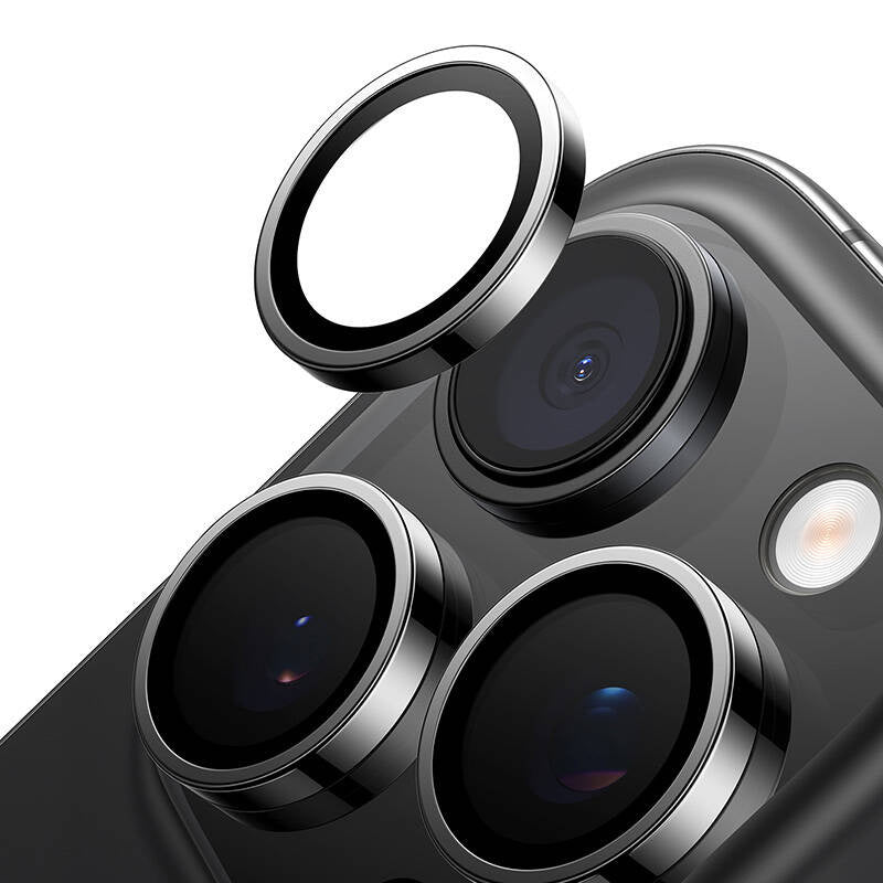 Camera glass Lensguard for iPhone 16 Pro (Black)