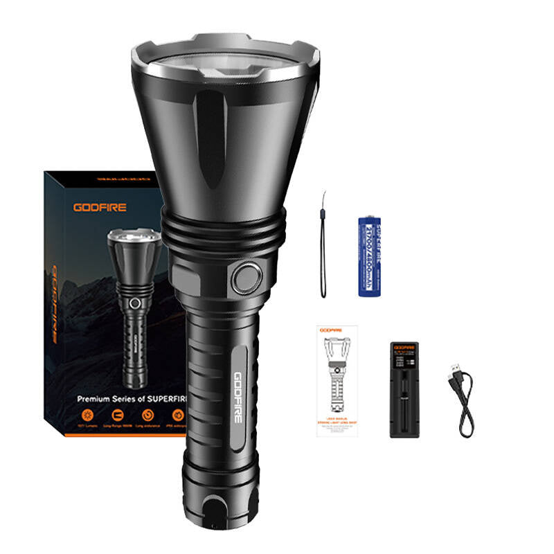 Flashlight Superfire Godfire TF01