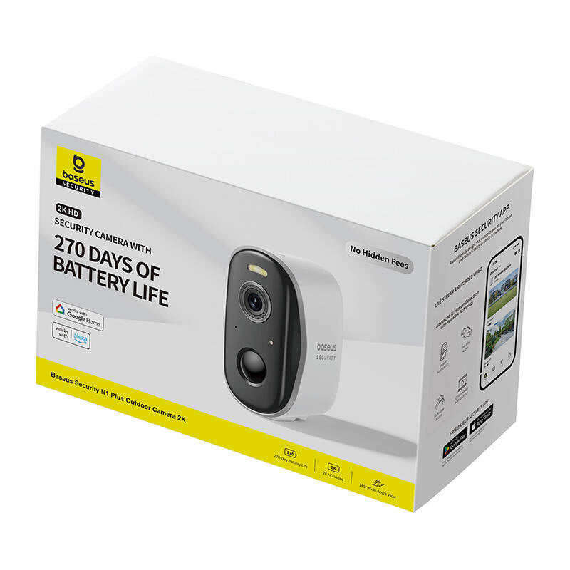 Security Camera Baseus N1 Plus White