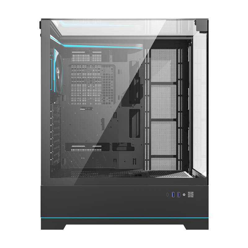 Darkflash Computer Case DY450L PRO Black with fan