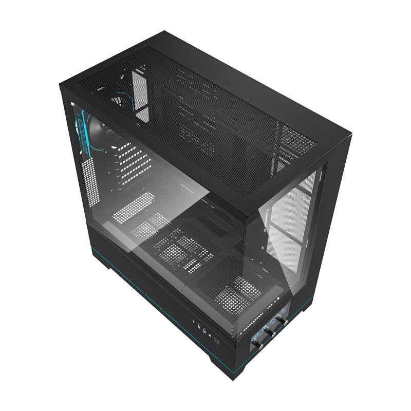 Darkflash Computer Case DY451 PRO Black with fan