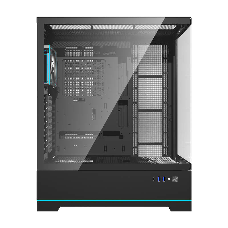 Darkflash Computer Case DY451L PRO Black with fan