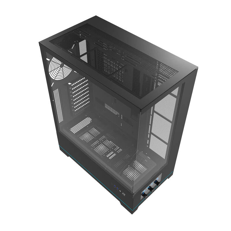 Darkflash Computer Case DY451L Black without fans