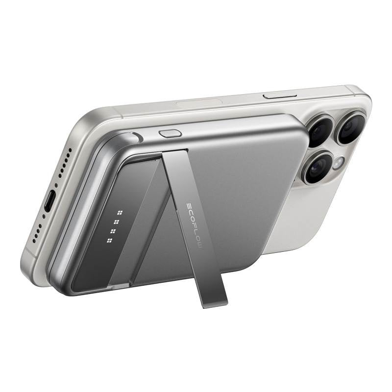 EcoFlow RAPID Magnetic Power Bank (5000mAh) Silver