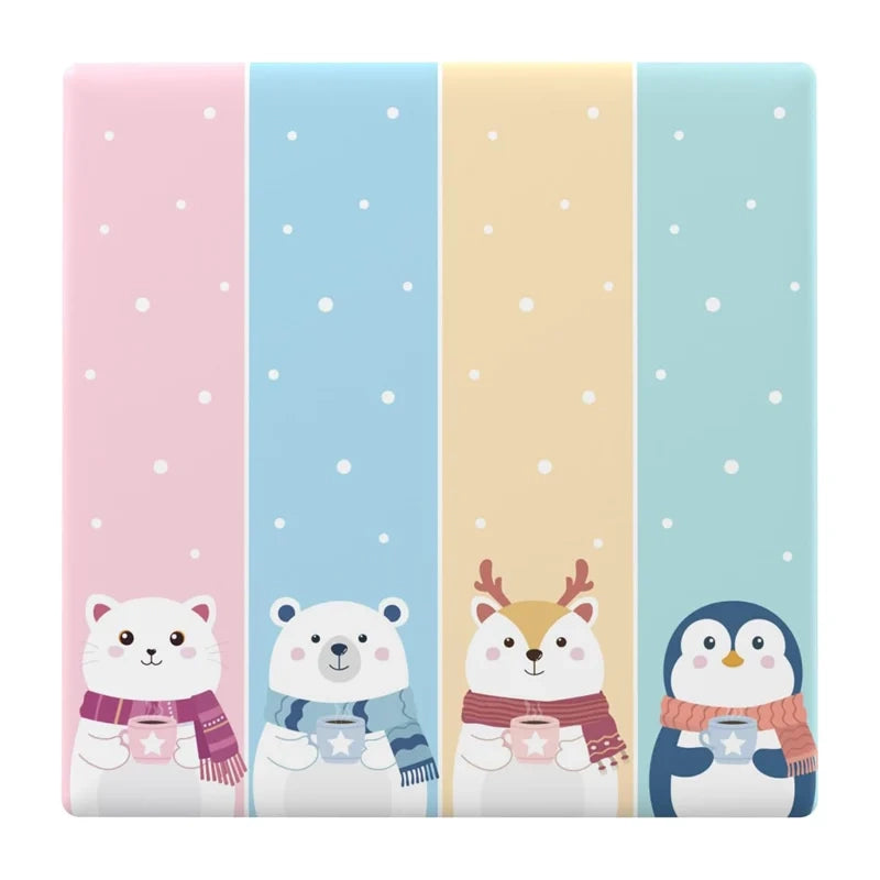 Decorative cover / panel for T5 touch wall switch SONOFF Cartoon 4C