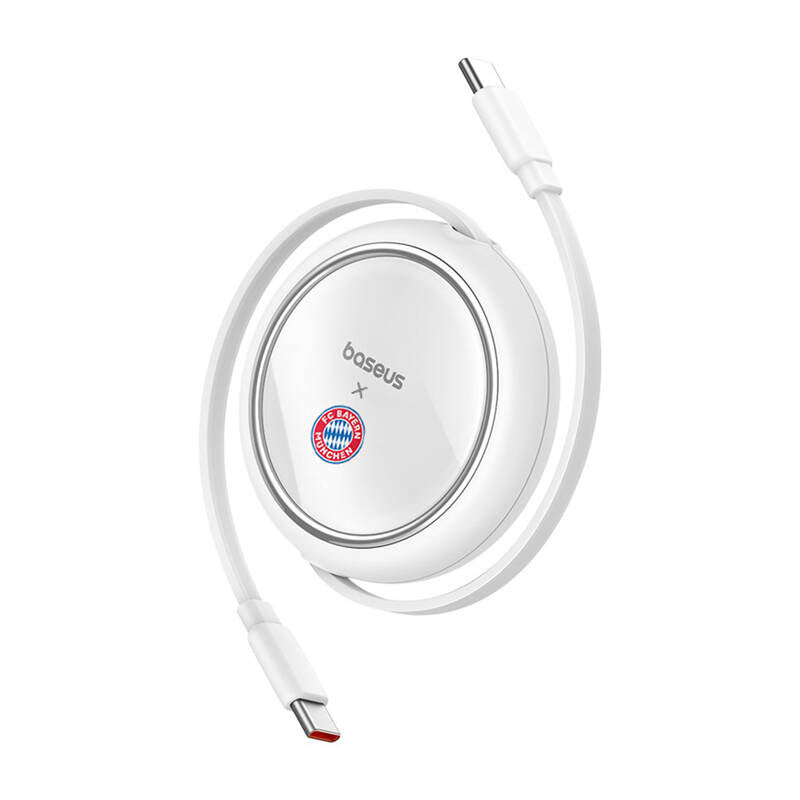 Baseus Free2Pull Cable C to C 100W (white) Bayern Edition