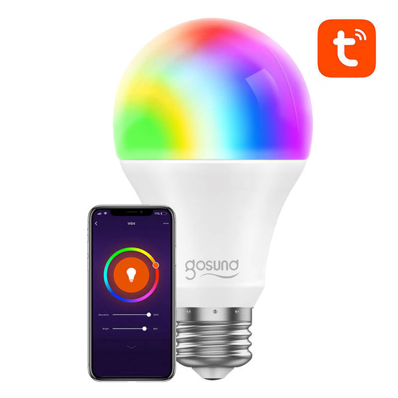 Smart LED Bulb RGB Gosund WB4 8W 800lm Tuya