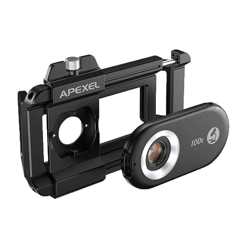 3x Smartphone CPL Lens / Microscope Apexel APL-MS3IN1 , 200x / 150x / 100x