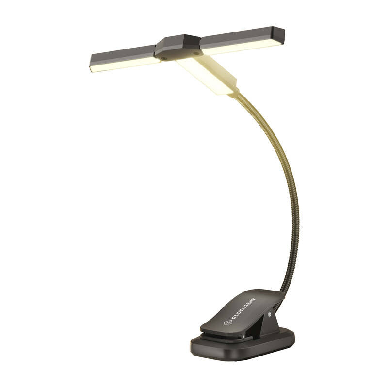 Tri-Head Book Light Glocusent USB-C 1000mAh (black)