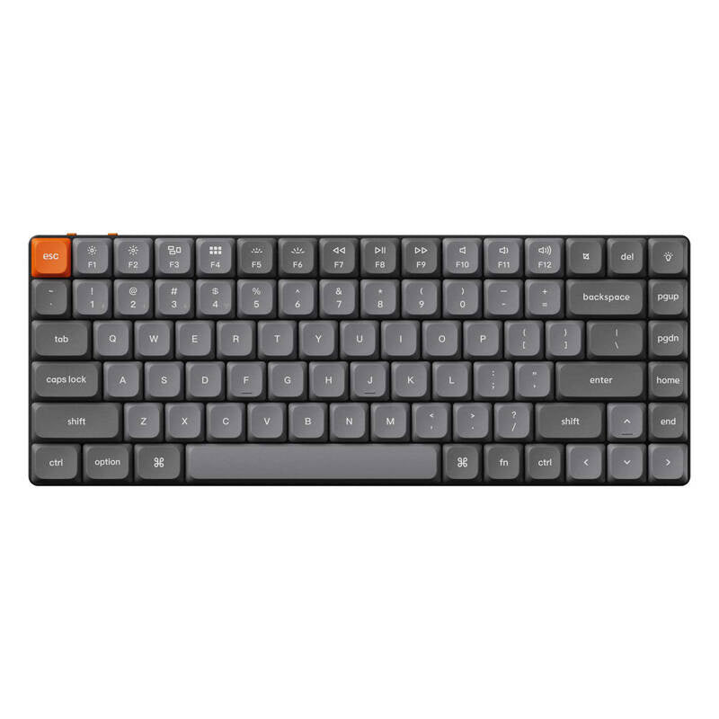 Wireless custom mechanical keyboard Keychron K3 Max QMK/VIA RGB Ultra-Slim Low-Profile Red Switch