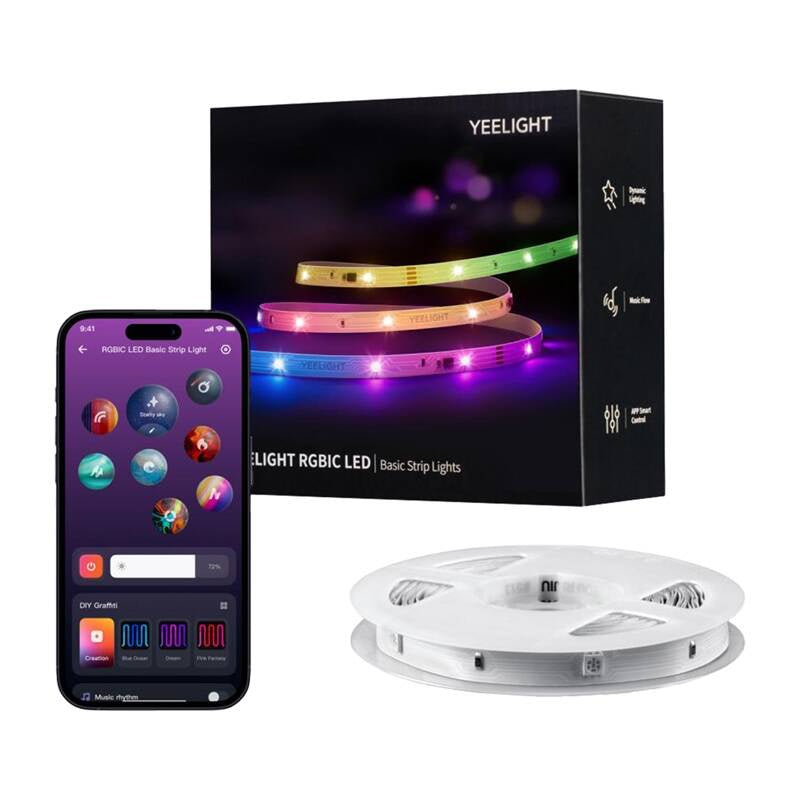Yeelight RGBIC Led Basic Strip Lights 12m