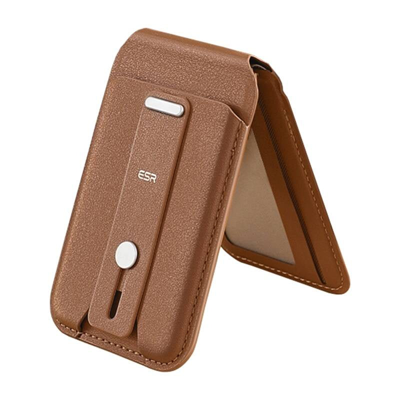 ESR Grip Wallet Stand (brown)