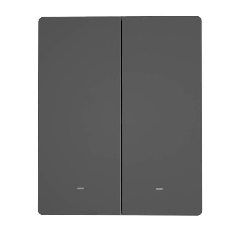 Smart WiFi wall switch SONOFF M5-2C-80 graphite