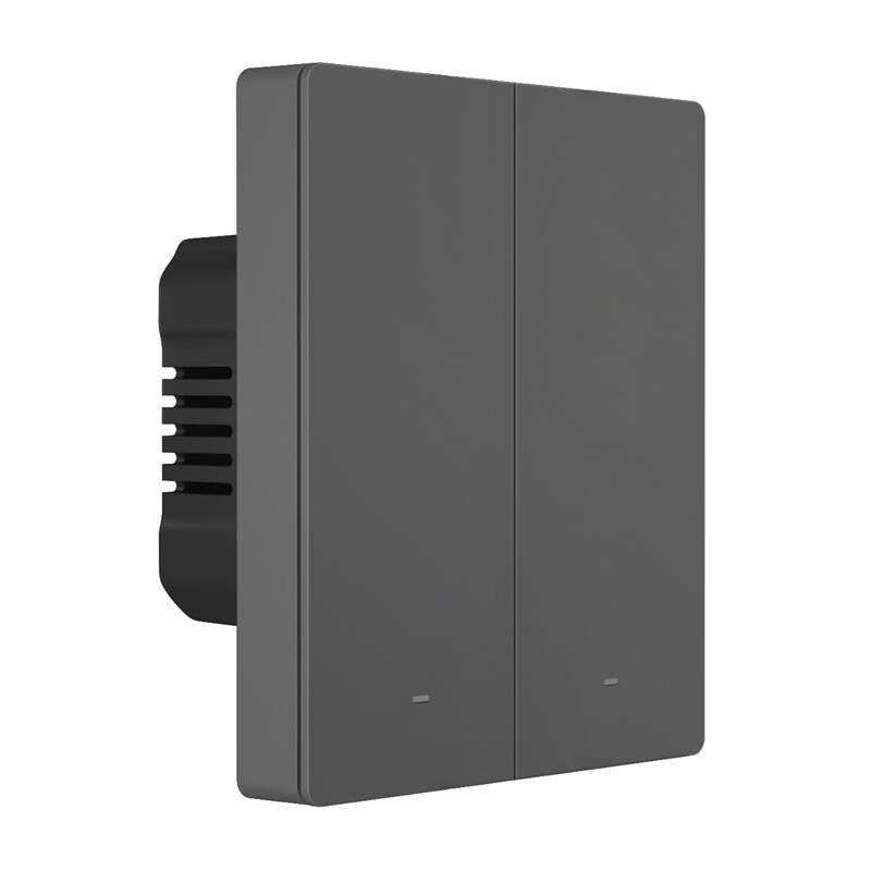 Smart WiFi wall switch SONOFF M5-2C-80 graphite