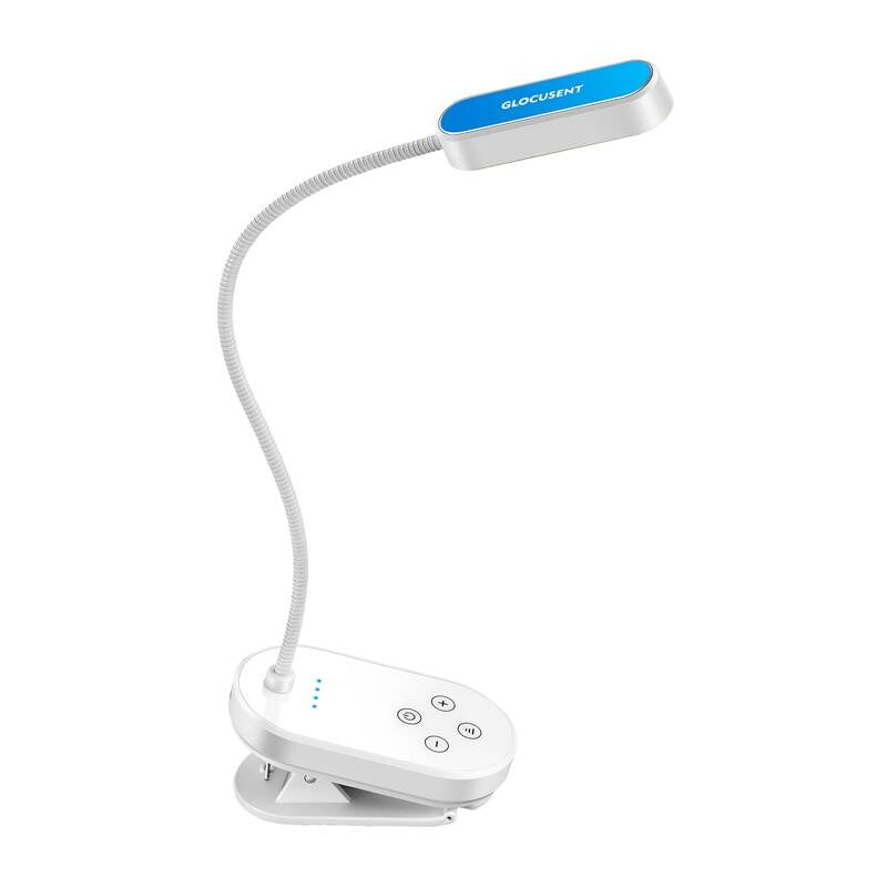 Mini clip-on book light Glocusent GLCSNTBL005 white