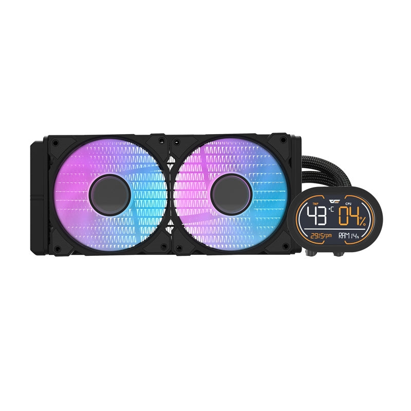 Darkflash DH240D CPU liquid cooling (black)