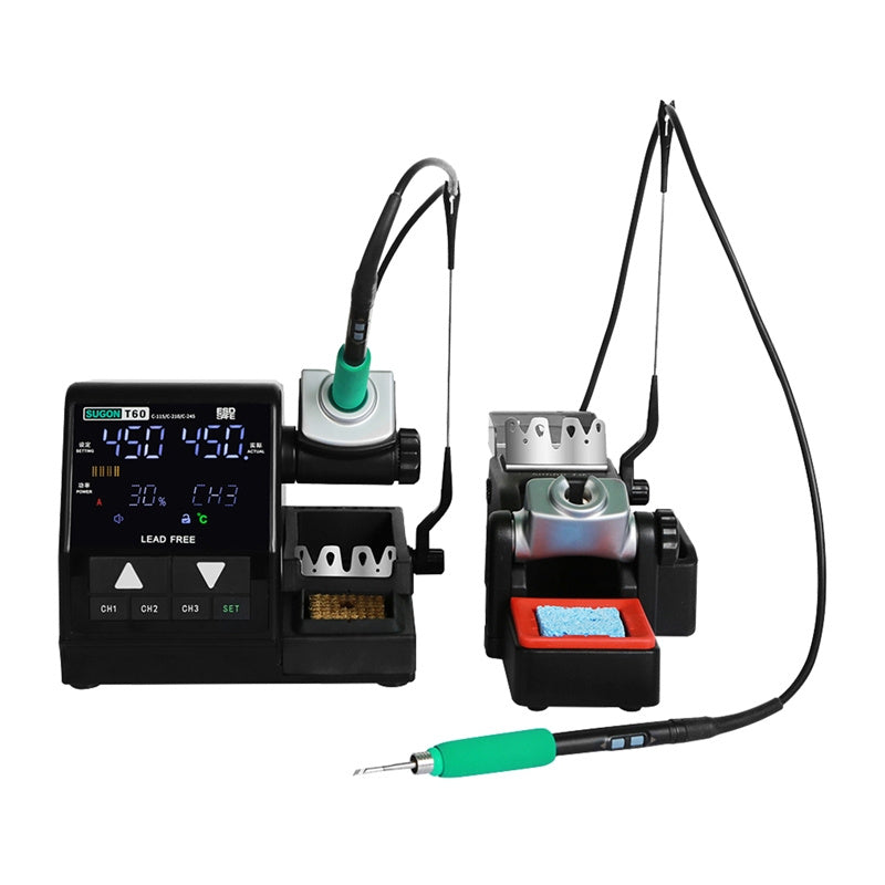 SUGON T60 Soldering Station + TJ8 Expansion