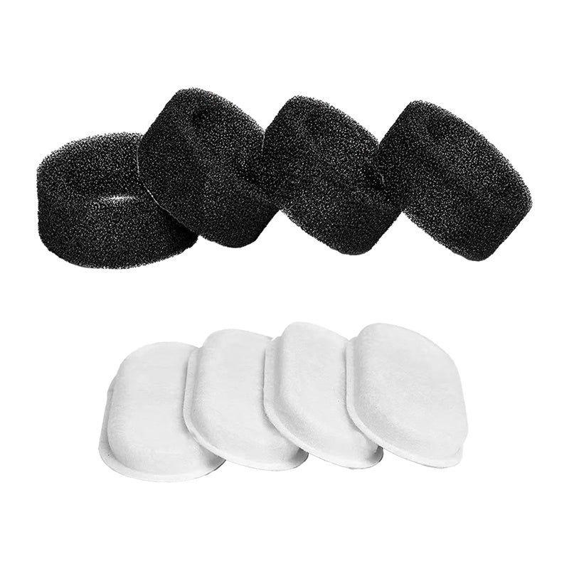 Rojeco 3.2L /2L Stainless Steel Cat Water Fountain Filters 4Set