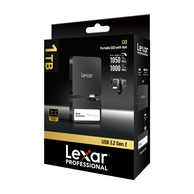 Portable SSD Lexar Professional SL400 1TB + Hub