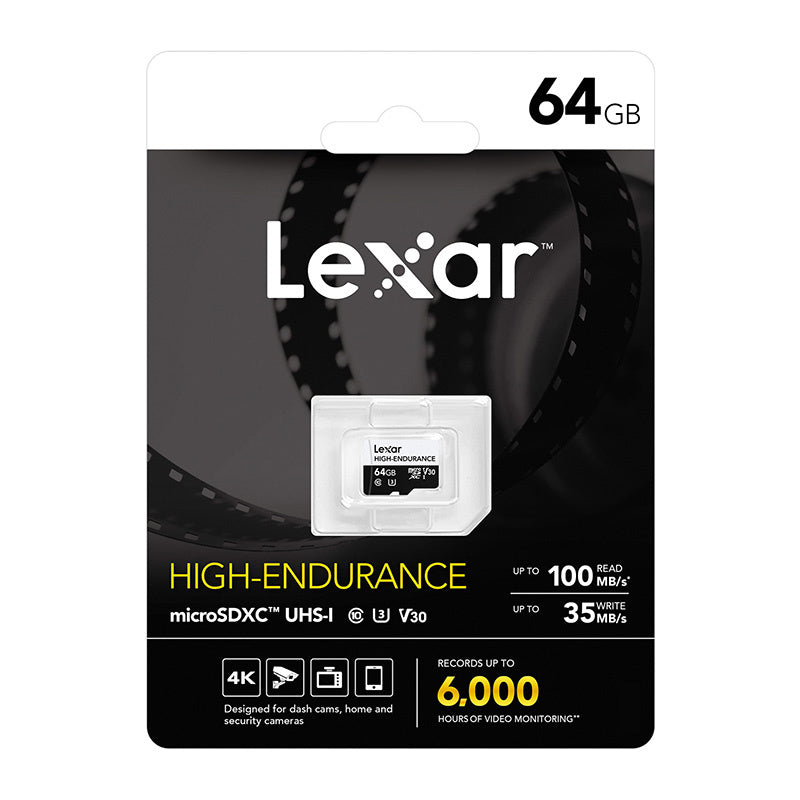 Memory card Lexar High-Endurance microSDHC/microSDXC 64GB