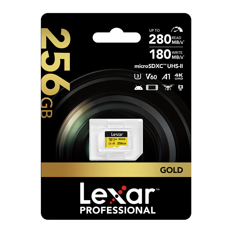 Memory card Lexar GOLD microSDXC 256GB