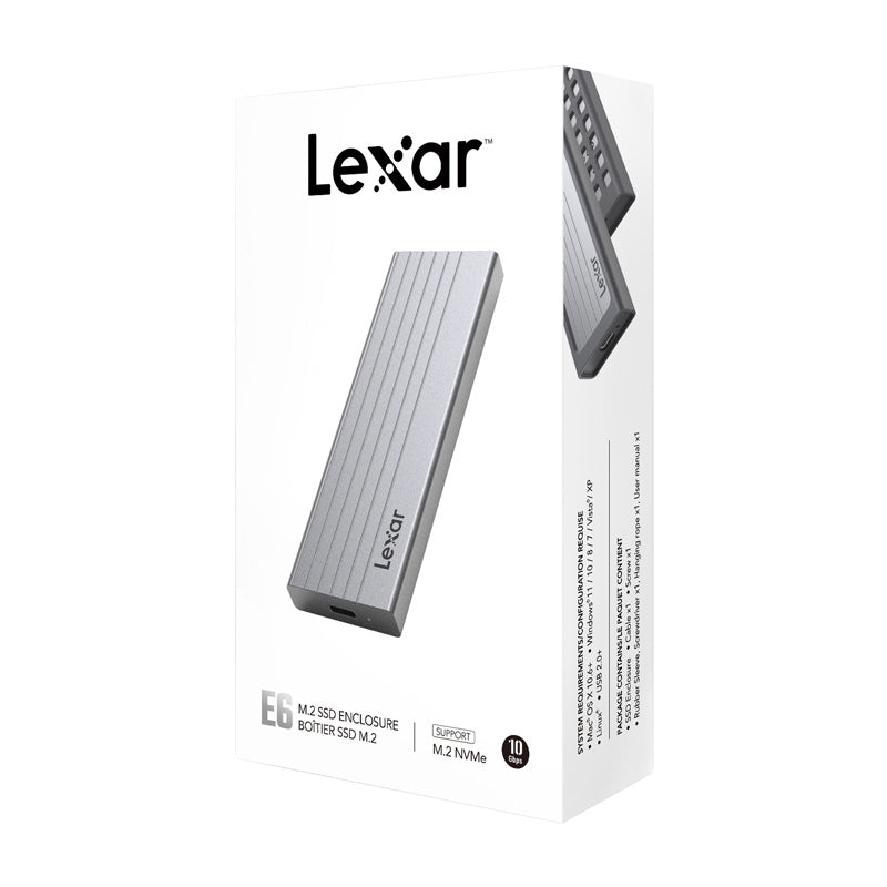 Enclosure SSD/M2 Lexar LPAE06N 10Gbps