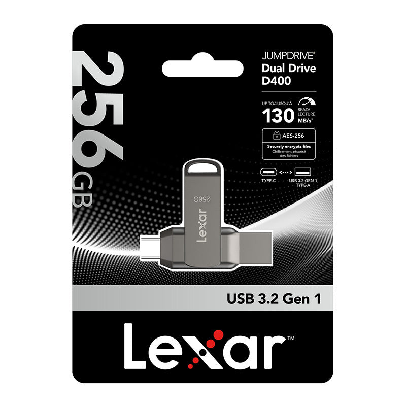 Pendrive Lexar Dual Type-C and Type-A USB 3.1 256GB