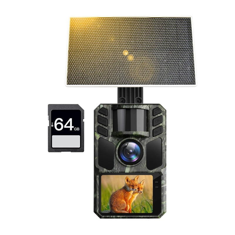 KJK FKPCAM Trail Camera with Solar Panel (FK-HC20)