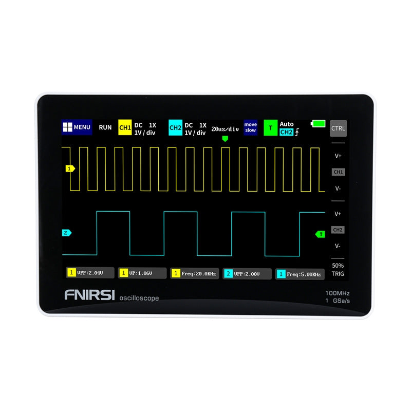 FNIRSI 1013D portable tablet oscilloscope 7"