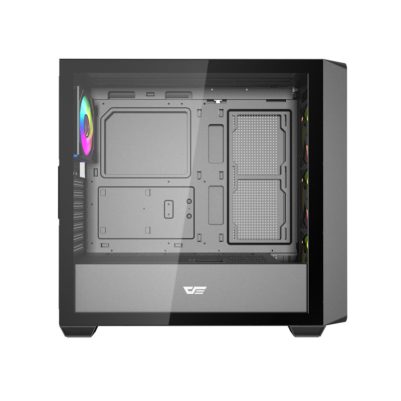 darkFlash DS900WD ATX PC Case with 4 fans (Black)